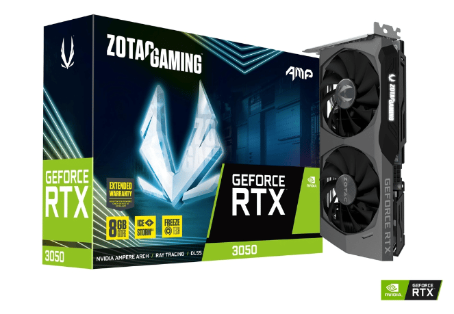 Tarjeta                                                                                                                                                                                                                                                                                                                                                                                                                                                                                                                                                                                                                                                                                                                                                                                   De Video Zotac Nvidia Geforce RTX 3050 Twin Edge AMP 8gb GDDR6 Zt-a30500f-10m