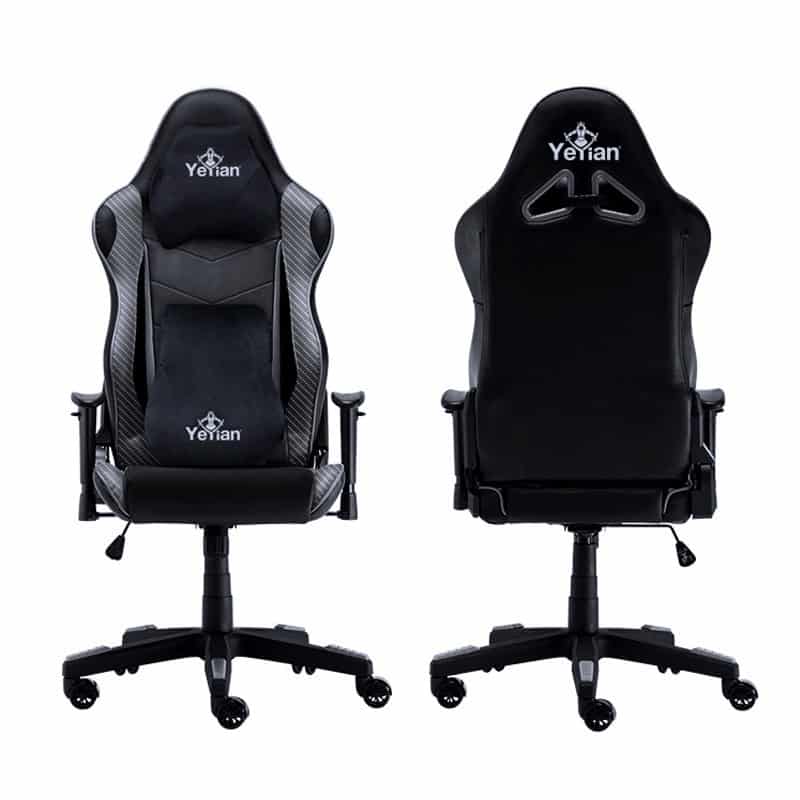 Silla Gaming Yeyian Ysg-71311 Gerd, 2d N/oxf Tacto Piel, Soporta 150kg
