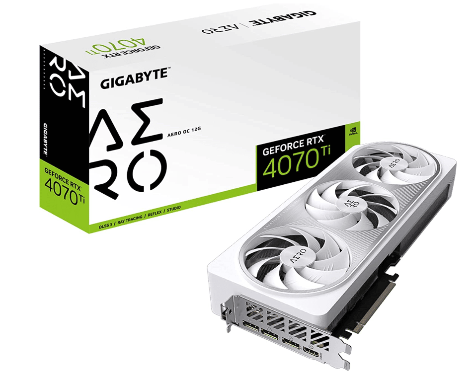 Tarjeta   De Video Gigabyte Geforce RTX 4070 Ti Aero OC 12g Windforce 12 Gb Gddr6x Gv-n407taero Oc-12gd