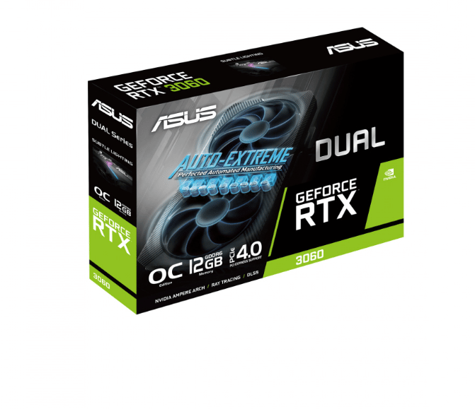 Tarjeta      De Video ASUS Nvidia Geforce Dual-rtx3060-o12g-v2 12gb GDDR6 Hdmi/dp Pue