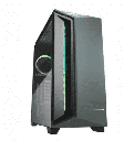 GABINETE PARA GAMING COUGAR DARKBLADER X7 RGB CON VENTANA USB3.0 NEGRO/VERDE