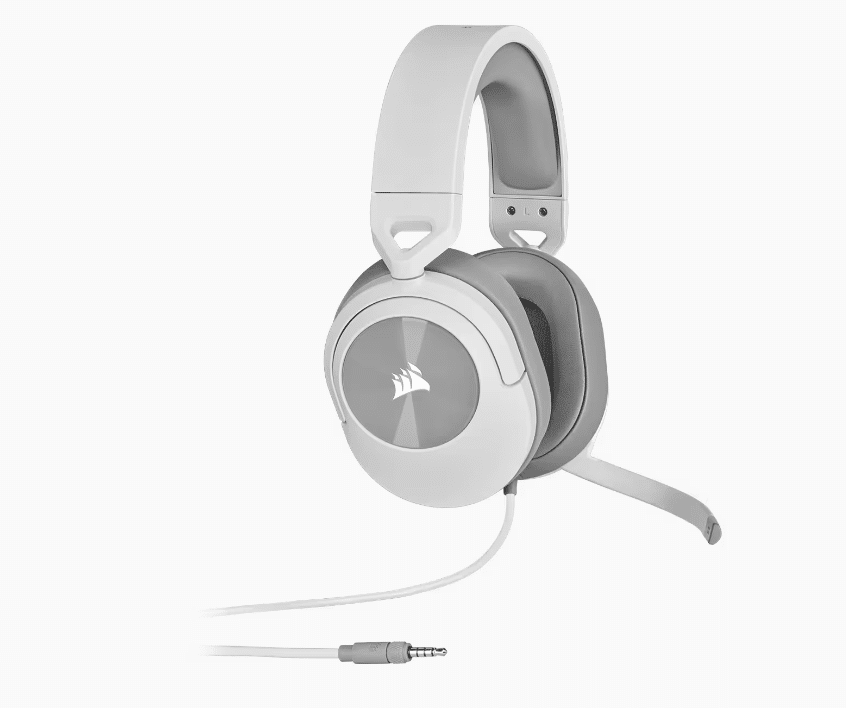 Headset                                                                                                                                                                                                                                                                                                                                                                                                                                                                                                                                                                                                                                                                                                                                               Corsair Hs55 Surround Wired White Ca-9011266-na