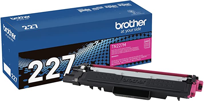 Toner Brother Tn227m Magenta 2,300 Pag/alto Rendimiento/mfcl3710cw