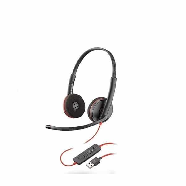 Poly                                                                                                     Diadema Blackwire C3220 Usb-a Binaural Negra(209745-101)