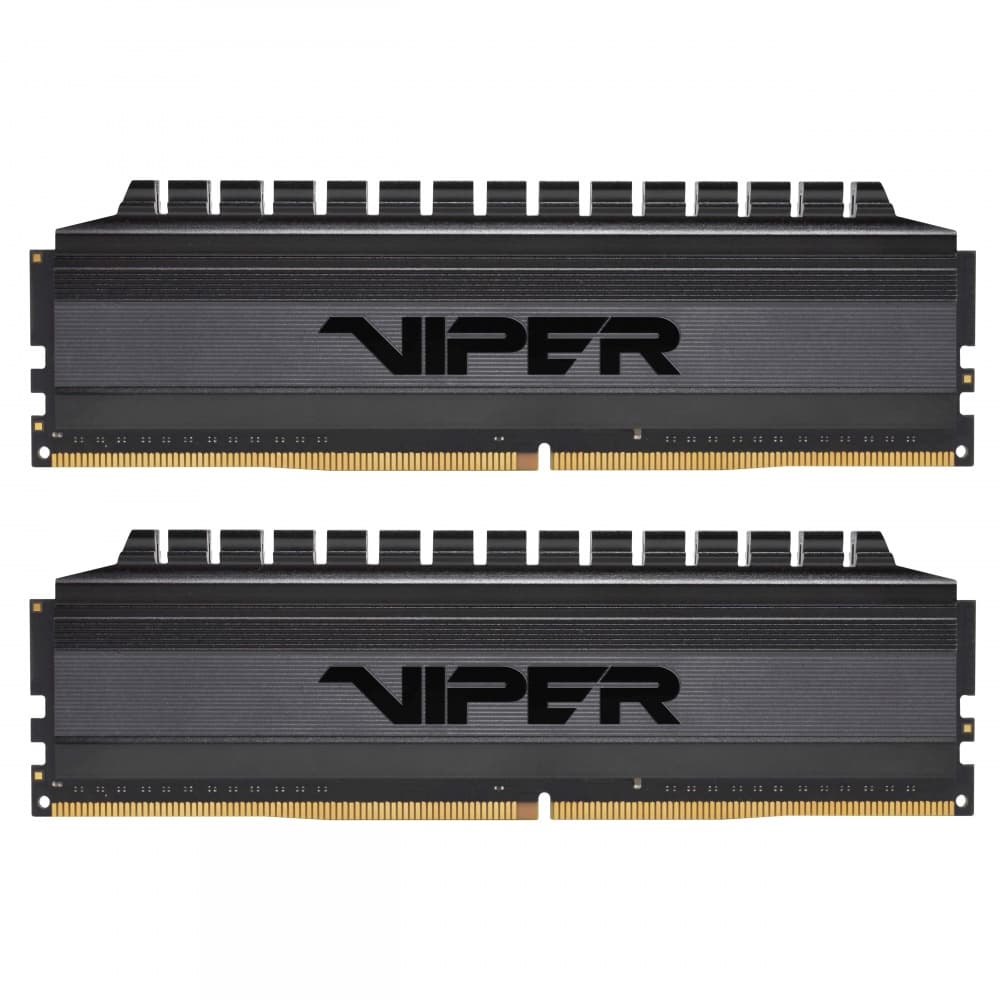 Mem                                                                                                                                                                                                                                                                                                                                                                                                            Ddr4 Patriot Viper Blackout 16gb(2x8gb)3000mhz Udimm Pvb416g300c6k