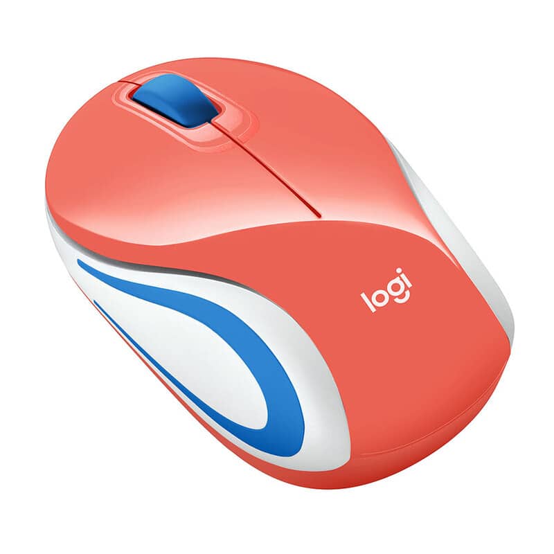 Mouse                                                                                                                                                                                                                                                                                                                                                                                                                                                                                                                                                                                                                                                                                                                                                                                                    Logitech M187 Mini Inalambrico Coral (910-005362)