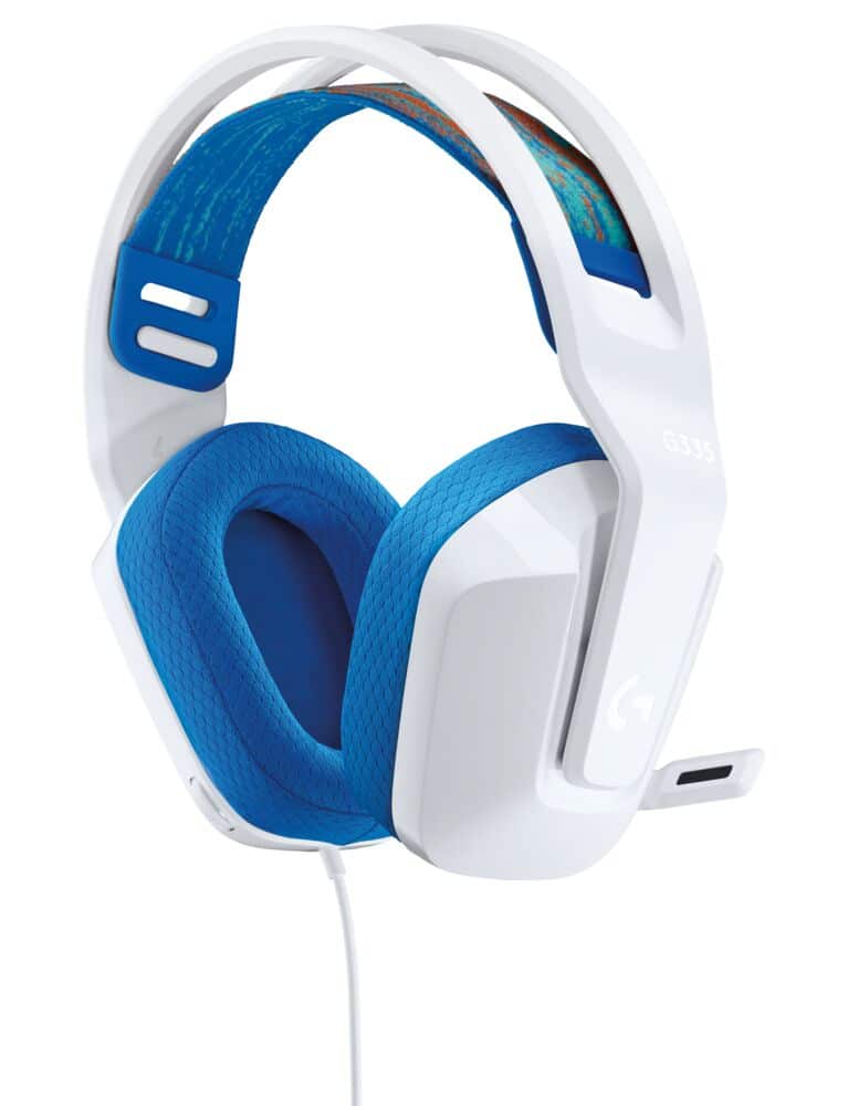 Diadema  Logitech Gaming G335 Blanco (981-001017)