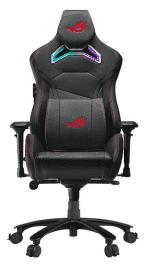 SILLA PARA GAMING ASUS ROG CHARIOT AURA RGB ERGONOMICA REPOSACABEZAS AJUSTABLE SOPORTE LUMBAR 4D SL300C