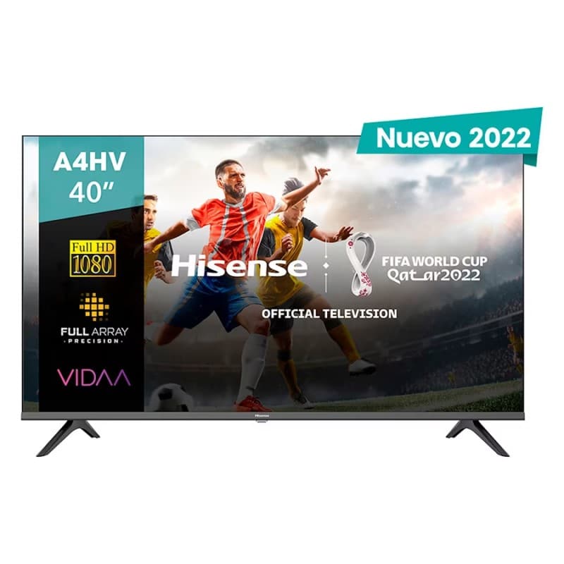 Television                                                                                                                                                                                                                                                                                                                                                                                                                                                                                                                                                                                  Hisense 40a4hv 40" Smart Vidaa Full Hd 1920*1080 Usb Hdmi