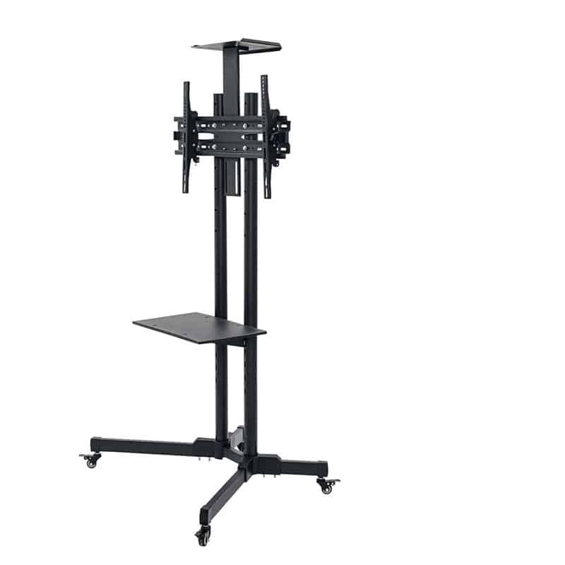 Soporte  Tv Manhattan Tipo Carro 55kg 32 A 65 C/repisa 462174