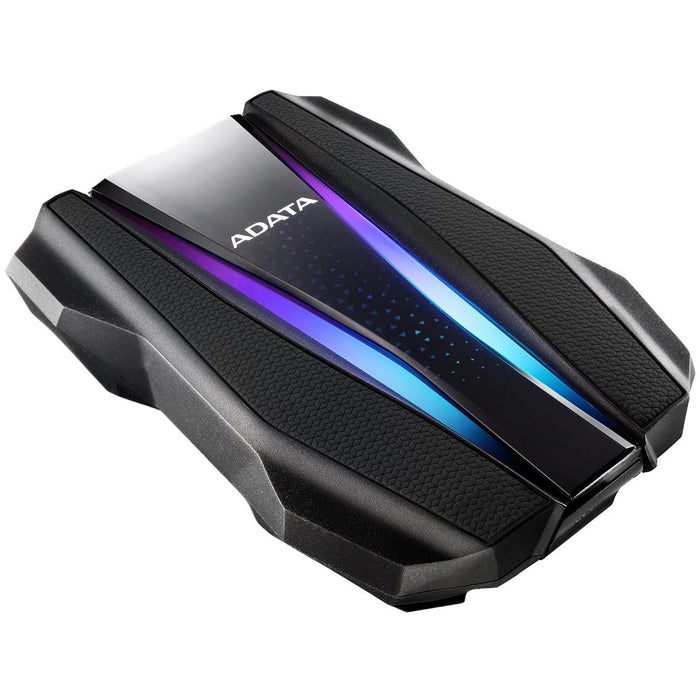 Disco Duro Externo Adata Rgb Hd770g 1tb 3.2 Bl Rgb Ahd770g-1tu32g1-cbk