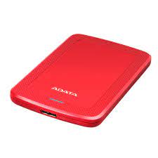 Disco Duro Externo Adata Hv300 2tb 3.1 Rojo (ahv300-2tu31-crd)