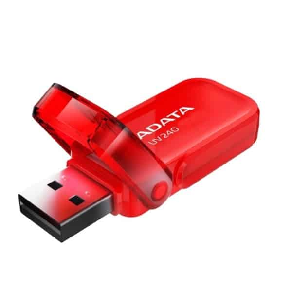 Memoria Flash Adata Uv240 32gb  Rojo 2.0 (auv240-32g-rrd)