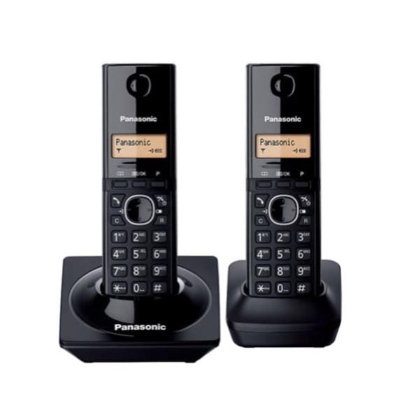 Panasonic  Telefono Inalambrico P.lcd 1.25 + 1 Auri Negro(kx-tg1712meb)