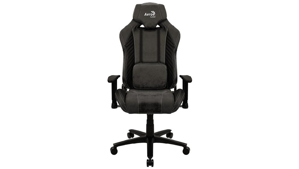 SILLA GAMING AEROCOOL AEROSUEDE BARON IRON BLACK MAX 125KG RECLINABLE 180° 2D