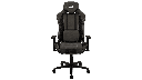 SILLA GAMING AEROCOOL AEROSUEDE BARON IRON BLACK MAX 125KG RECLINABLE 180° 2D