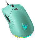 MOUSE PARA GAMING VSG AURORA VG-M430-AZP TURQUESA