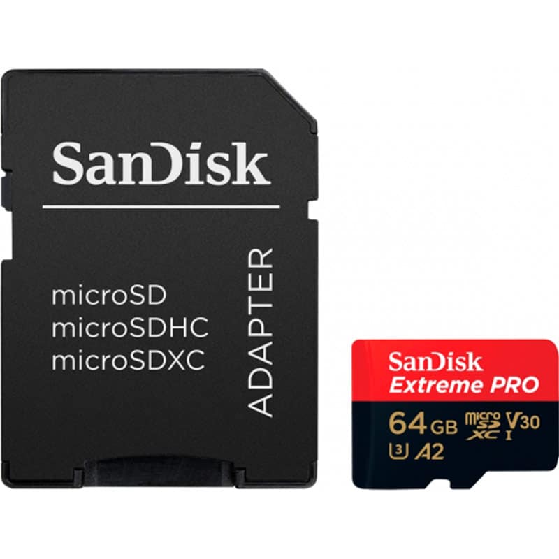 Memoria                                                                                                                                                                                                                                                                                                                                                                                                                                                                                                                                                                                                                                                                                                                                                                                                                                                                                                                                                                                                                                                                                                                                                                                                                                                                                                                                                                                                                                                                                                                                                                                                                  Sandisk Micro Sd Extreme Pro 64gb V30 A2 (sdsqxcy-064g-gn6ma)