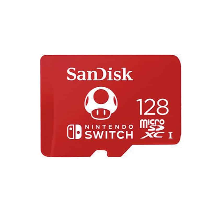 Memoria Sandisk Micro Sdxc Nintendo Switch 128gb (sdsqxao-128g-gnczn)