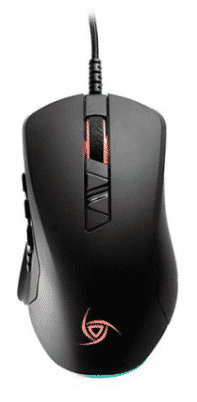 MOUSE PARA GAMING VSG  CETUS VG-M718 CONFIGURACION DESDE 8 A 14 BOTONES USB NEGRO