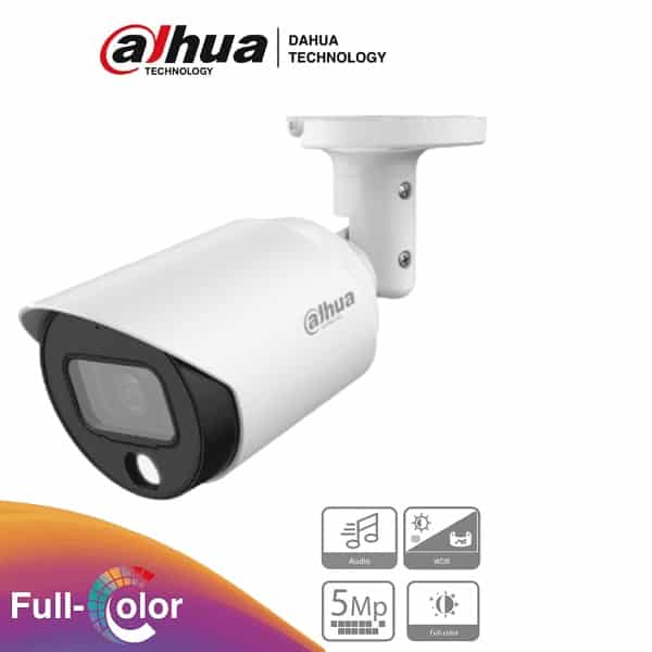 CÁmara                                                                                                                                                                                                                                                                                                                                                                                                                                                                                                                                                                                                                                                                                                                                                                                                                                            Dahua Bala F.color De 5 Mp/metal (dh-hac-hfw1509tn-a-led-0360b)