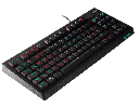 TECLADO PARA GAMING VSG QUASAR RGB SWITCH AZUL OUTEMU VG-K387-BLK-BLU USB NEGRO