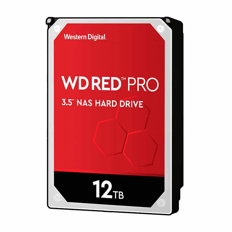 Disco Duro Interno Wd 12tb 3.5 Wd121kfbx 256mb Sata3 7200 Nas Red Pro