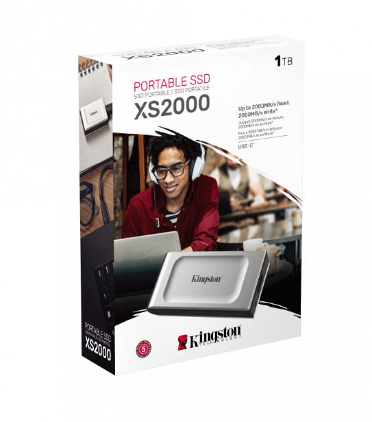 Unidad                                                                                                                                           Ssd Kingston Xs2000 1000gb Portatil Conecttype-c(sxs2000/1000g)