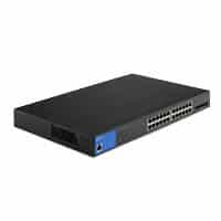 Switch Linksys 24 Ptos Administrable Poe+ Ge 4 10g Sfp+410w(lgs328mpc)