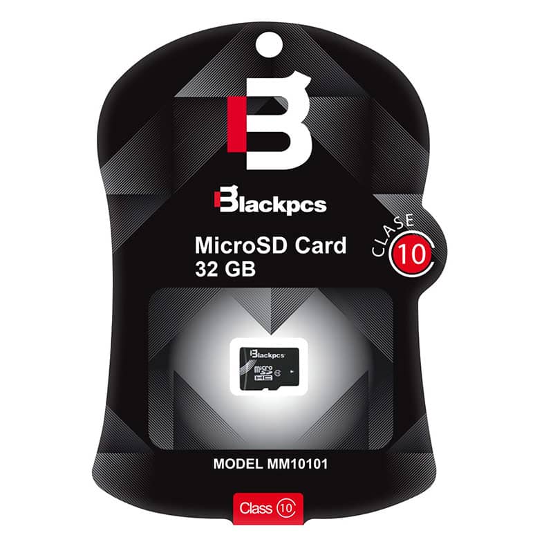 MEMORIA MICRO SDHC BLACKPCS 32GB CLASE 10 (MM10101-32)