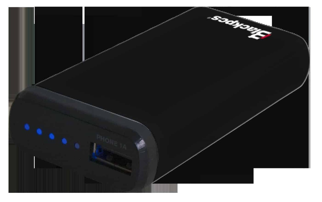 POWER STATION BLACKPCS 4000 MAH/5V NEGRO (EPBBL6-4000/5V)