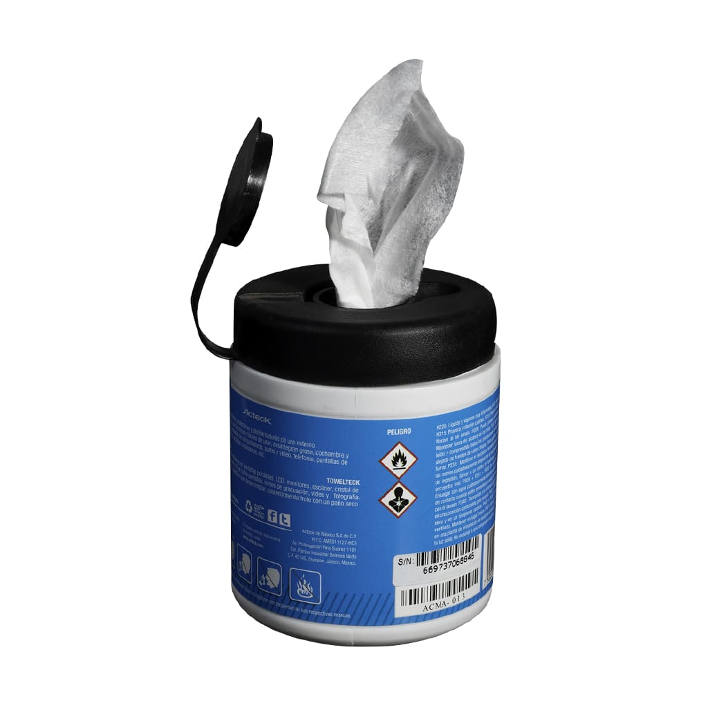 Toallas                                                                                                                                                                                                                                                                                                                                                                                                                                                     Limpiadoras Acteck 30 Piezas Ta-1000 Blanco Acma-013