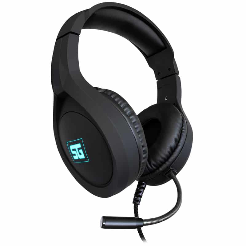 Diadema  Gamer Vorago Start The Game 2 X 3.5mm Rgb(usb) 40mm Hs-501