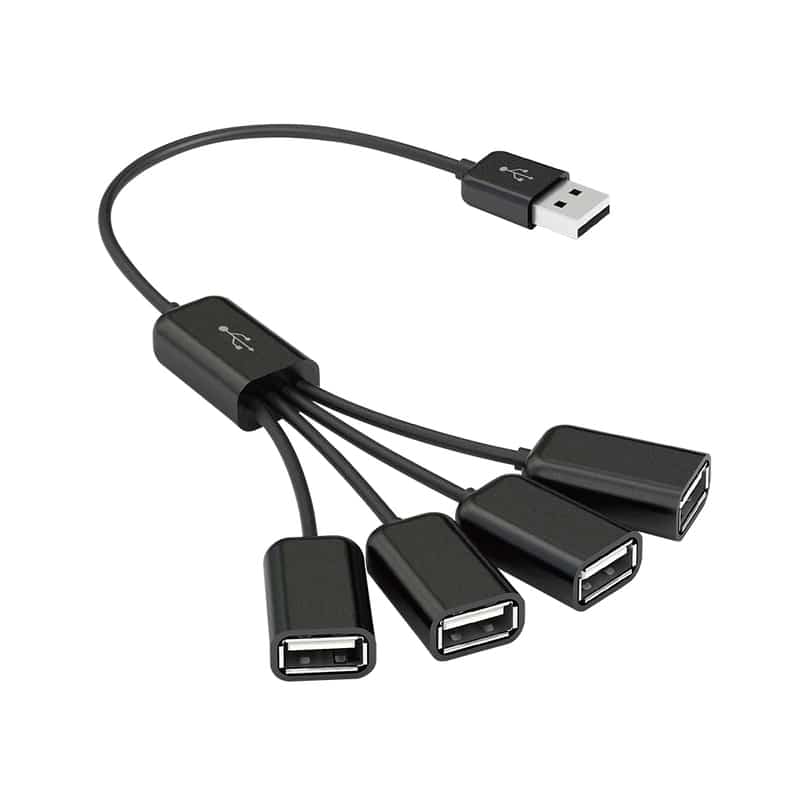 Concentrador Vorago Hu-101 4 Puertos Usb Pulpo