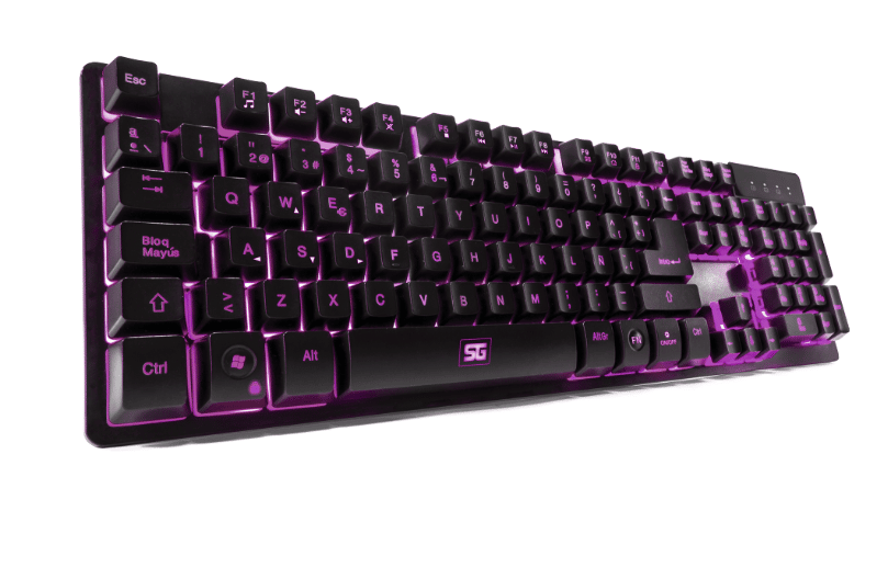 Teclado Vorago Start The Game Alambrico Metalico Multimedia Kb-502