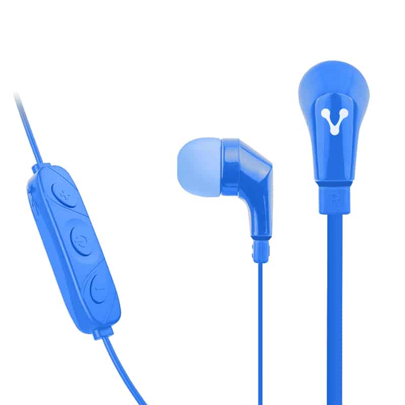 Audifonos Vorago Epb-103 Bluetooth Manos Libres C/vol Azul Epb-103-bl