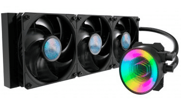 WATERCOOLING COOLER MASTER MASTERLIQUID ML360 MIRROR 3XFAN120MM 1800RPM RGB (INCLUYE BRACKEET PARA SOCKET 1700 INTEL)