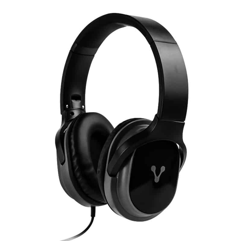 Diadema                                                                                                                                 Alta Fidelidad Con Mic Vorago Hp-301 (un Solo Jack 3.5) Negra