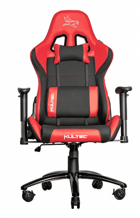 SILLA PARA GAMING KULTEC  X SERIES  NEGRO ROJO MAX 120KG KLTX-113(INCLUYE LIMPIADOR KULTEC SP3 GRATUITO)