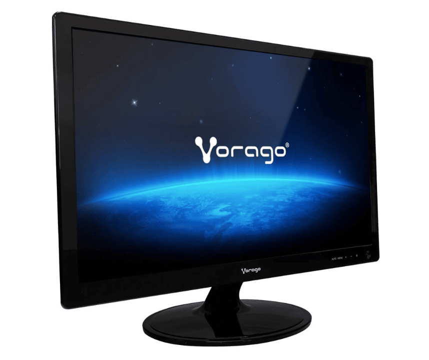 Monitor Vorago Led-w21-300-v4f 21.5" Wide Negro Vga Hdmi Frameless