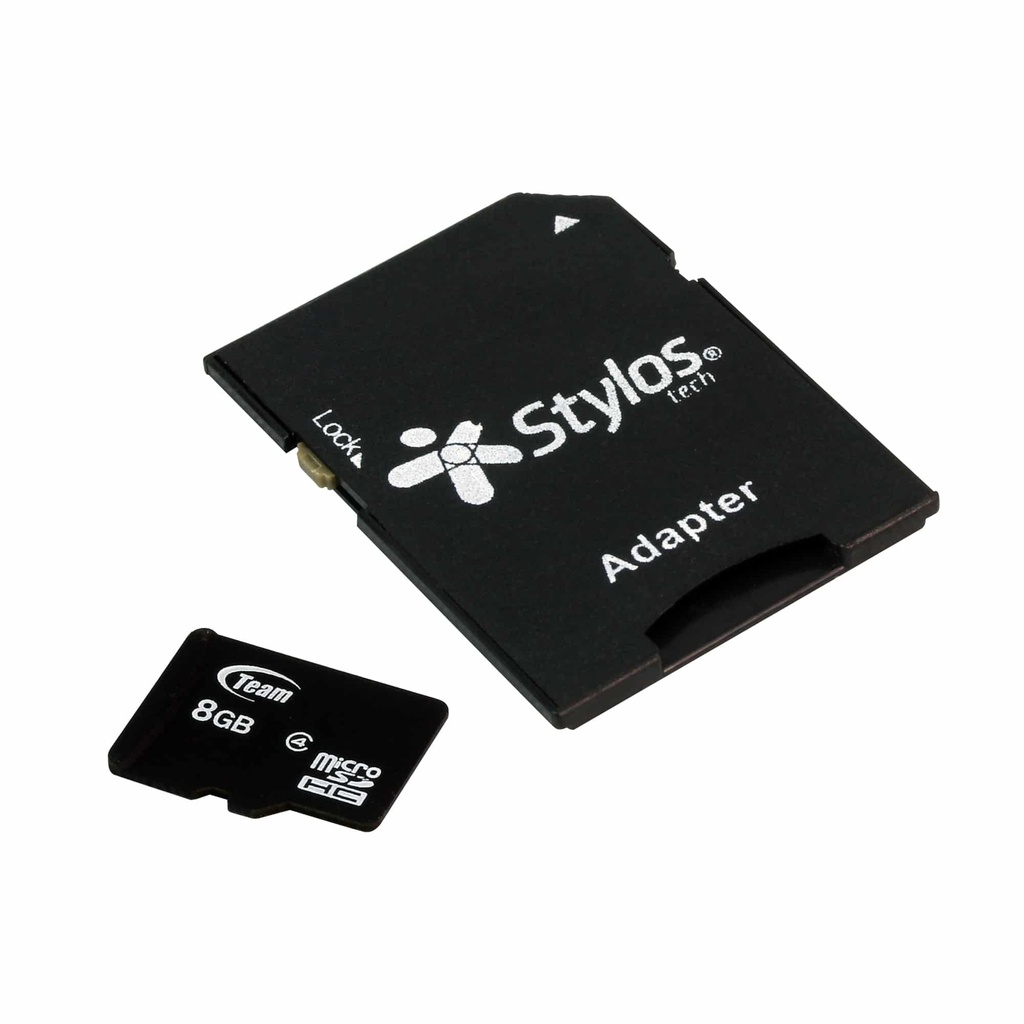 Memoria Micro Sd Stylos 8gb S/a Clase 10 (stmsds1b)