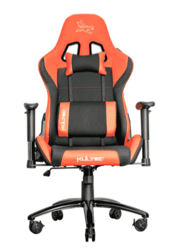 SILLA PARA GAMING KULTEC  X SERIES  NEGRO NARANJA MAX 120KG KLTX-313 (NARANJA)