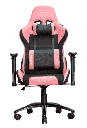 SILLA PARA GAMING KULTEC  X SERIES  NEGRO ROSA MAX 120KG KLTX-313 KLTX-413 KLTX-813 (ROSA)
