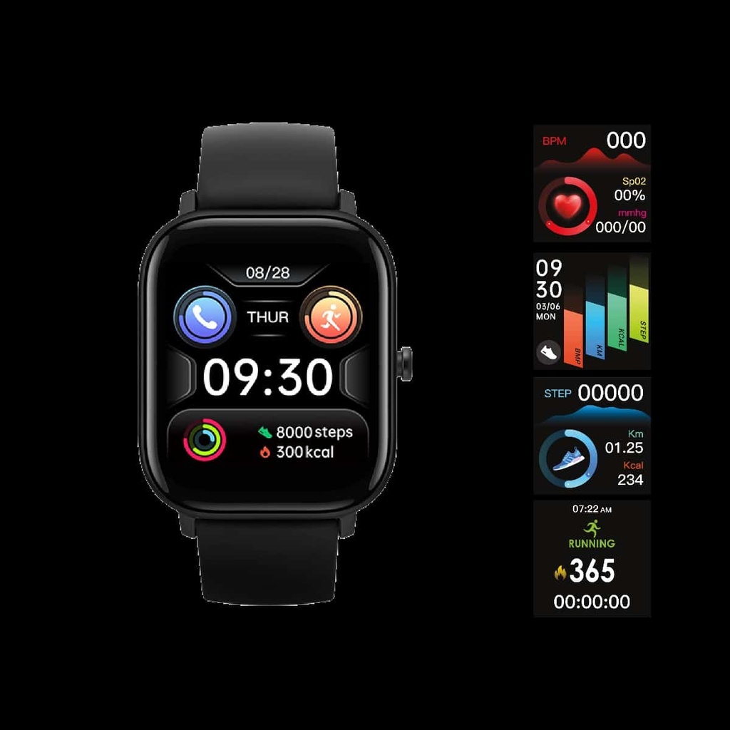 Smart  Watch Stylos Sw2 Compatible Android Bt 32mram Negro (staswm3b)