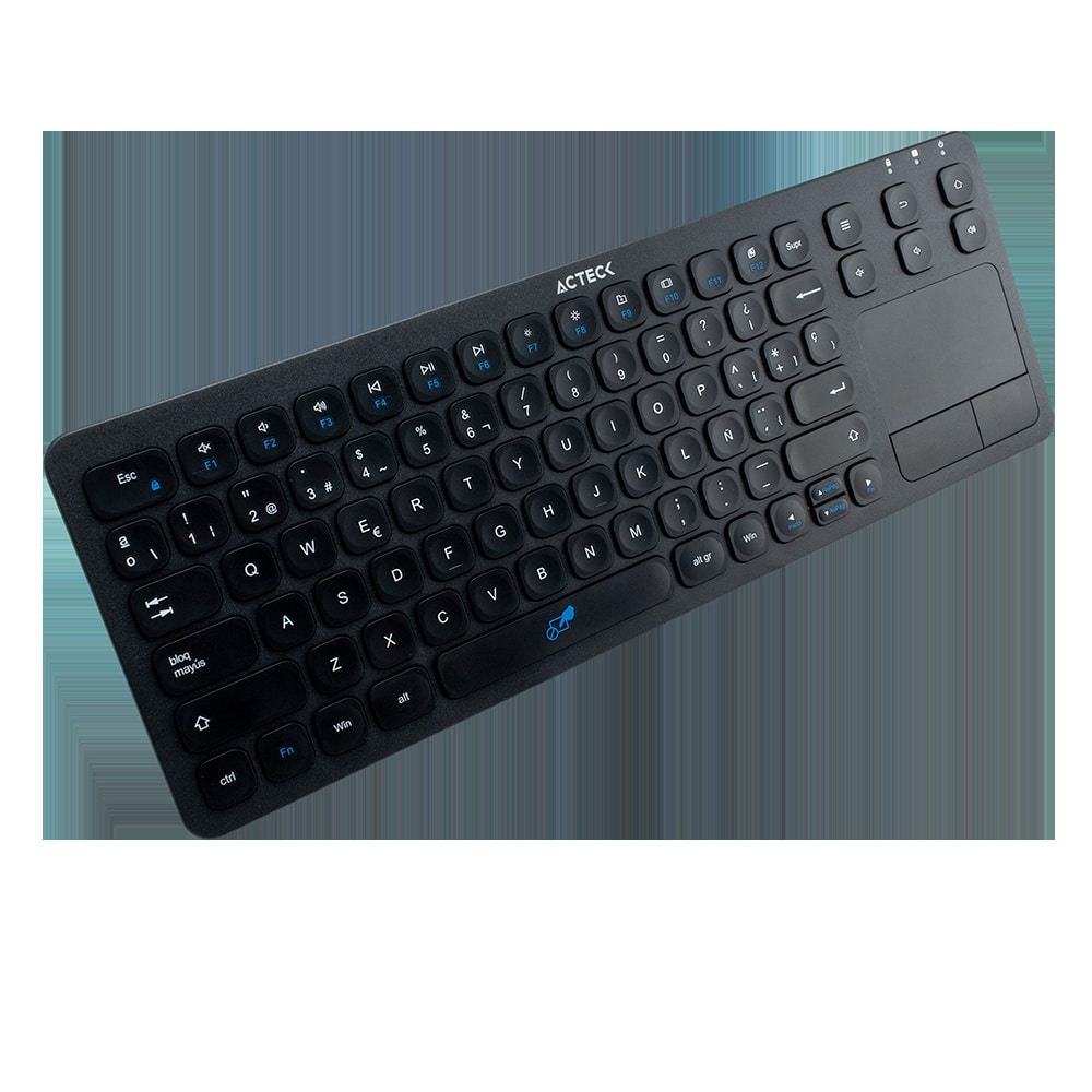 Teclado                                                                                                                                                                                                                                                                      Acteck Wireless Con Mousepad Multiplataforma Ax30 Ac-923217