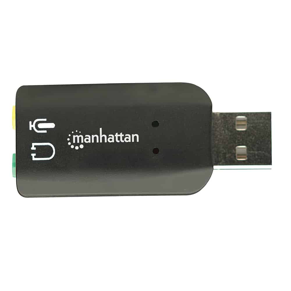 Convertidor Manhattan Usb 2.0 A Tarjeta Sonido 5.1 150859