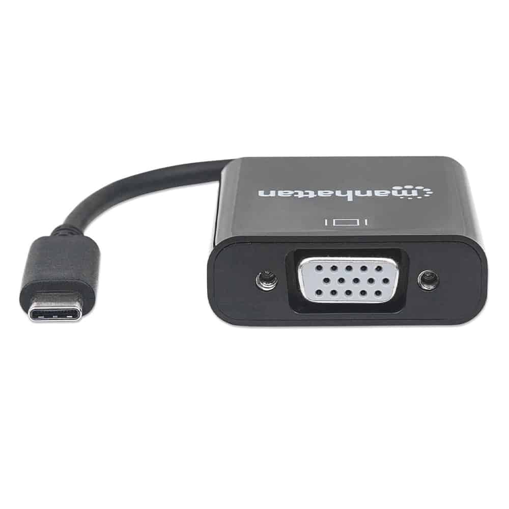 Convertidor  Manhattan De Video Usb-c A Svga Hembra 151771