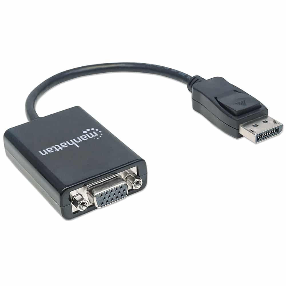 Adaptador Manhattan Displayport M A Vga H 15cm 151962