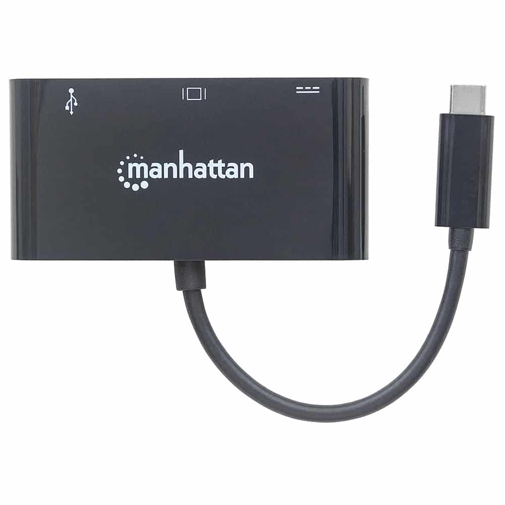 Convertidor  De Video Manhattan De Usb Tipo C A Svga Hembra 152044