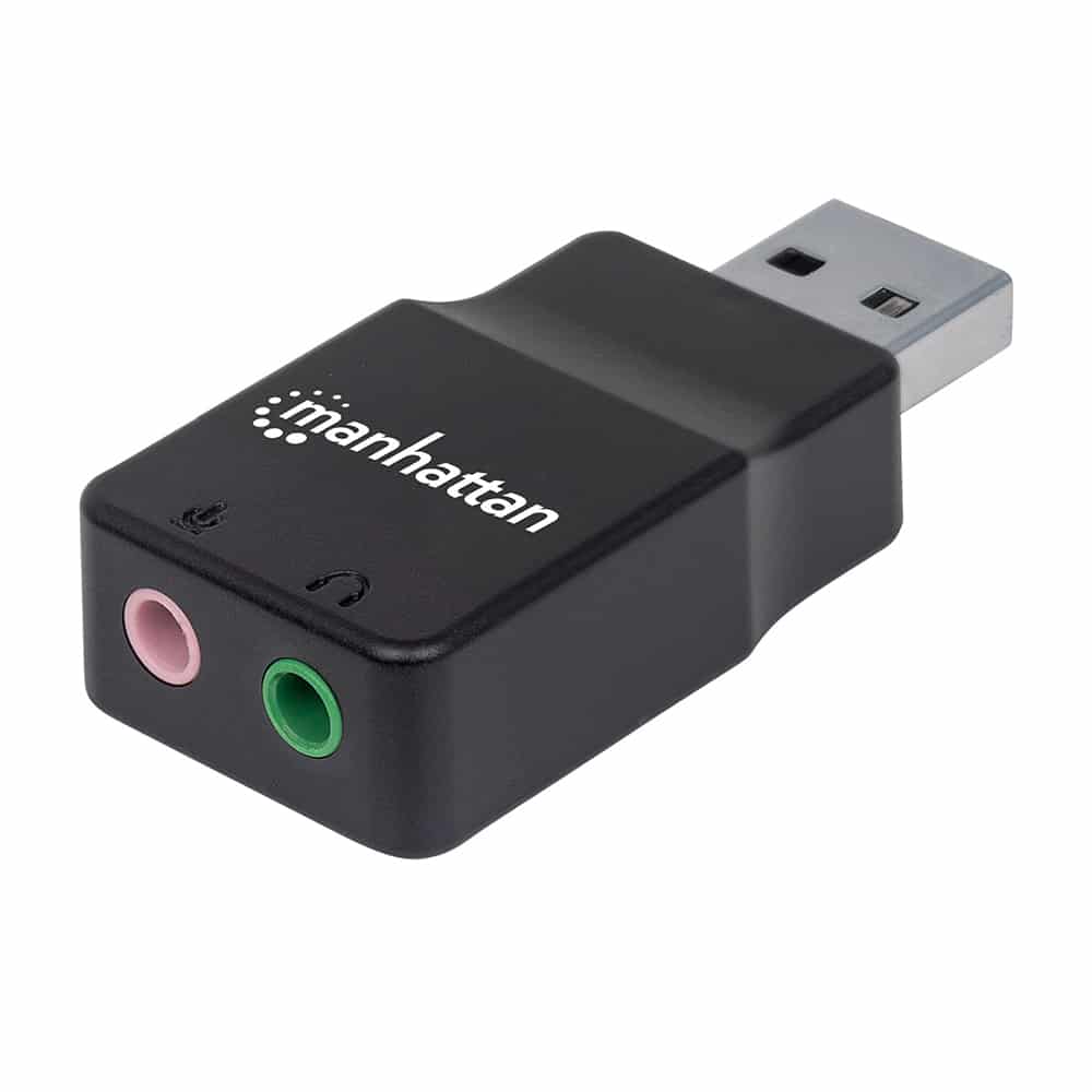 Convertidor Manhattan Usb 2.0 A Tarjeta Sonido 2.1 152754